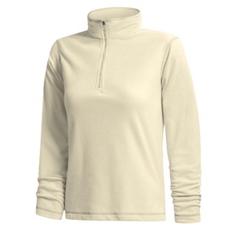 Sportif USA Tamarac Pullover Shirt - Fleece, Long Sleeve (For Women) in Meringue