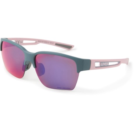 Uvex Sportstyle 805 CV Mirror Sunglasses (For Women) - GREY ROSE MATTE/PLASMA ( )