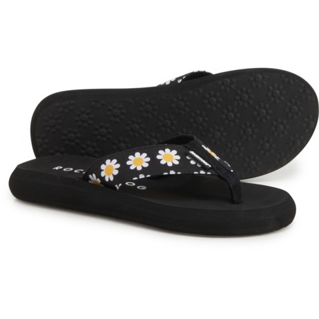 Rocket Dog Spotlight Flip-Flops (For Women) - Black (7 )