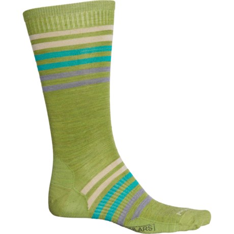 SmartWool Spruce Street Socks - Merino Wool, Crew (For Men and Women) - PESTO (L )