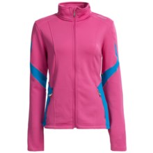Spyder Caliper Fleece Jacket (For Women) in Sassy Pink/Coast - Closeouts