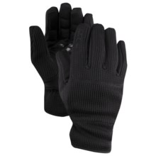 Spyder Core Sweater Knit Gloves (For Men) in Black - Closeouts