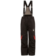 Spyder Force Ski Pants - Insulated (For Boys) in Black/Red - Closeouts