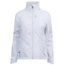 Spyder Fresh Air Jacket - Soft Shell (For Women) in White - Closeouts