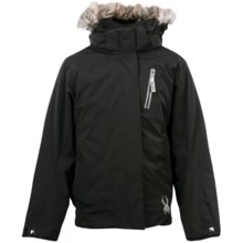Spyder Lola Jacket - Insulated (For Girls) in Black - Closeouts
