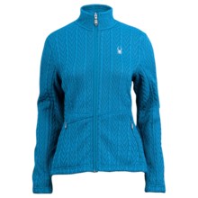 Spyder Major Cable Core Sweater Jacket (For Women) in Coast/Coast - Closeouts