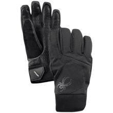 Spyder Mission Gore-Tex® Ski Gloves - Waterproof, Insulated (For Men) in Black/Black - Closeouts