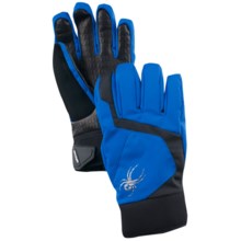 Spyder Mission Gore-Tex® Ski Gloves - Waterproof, Insulated (For Men) in Collegiate/Black - Closeouts