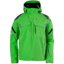Spyder Monterosa Ski Jacket - Waterproof, Insulated (For Men) in Classic Green/Black/Classic Green - Closeouts