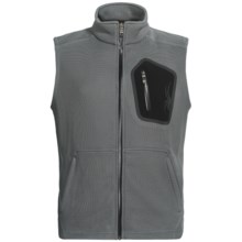 Spyder Paramount CORE Sweater Vest - Lightweight, Full Zip (For Men) in Castle Rock/Black - Closeouts