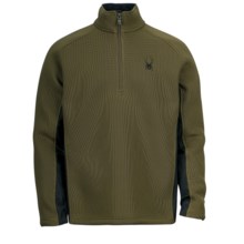 Spyder Pitch Sweater - Heavyweight, Zip Neck (For Men) in Sergeant - Closeouts