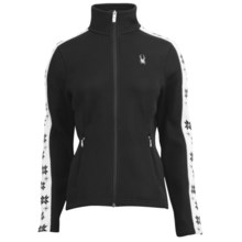 Spyder Snowflake Sweater Jacket (For Women) in Black - Closeouts