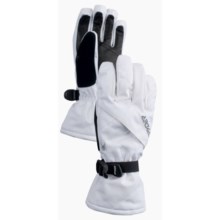 Spyder Synthesis Gore-Tex® Ski Gloves - Waterproof, Insulated (For Women) in White/White - Closeouts