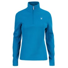 Spyder Valor Sweater - Midweight, Zip Neck (For Women) in Coast - Closeouts