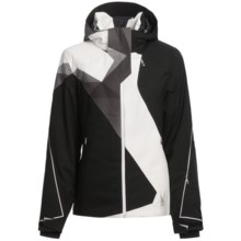 Spyder Volt Jacket - PrimaLoft® (For Women) in Black/White - Closeouts