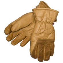 Spyder Work Ski Gloves - Leather, Waterproof (For Men) in Shroom - Closeouts