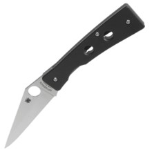 Spyderco Chokwe Folding Pocket Knife - Straight Edge, Liner Lock in See Photo - Closeouts