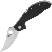 Spyderco Persian 2 Folding Pocket Knife - Straight Edge, Lockback in See Photo - Closeouts