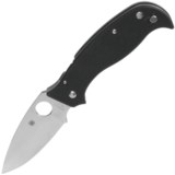 Spyderco SuperLeaf Folding Pocket Knife - Straight Edge, Frame Lock