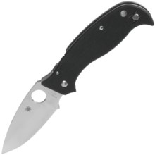 Spyderco SuperLeaf Folding Pocket Knife - Straight Edge, Frame Lock in See Photo - Closeouts