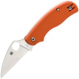 Spyderco Urban Wharncliffe Blade Folding Knife - Straight Edge, Non-Locking