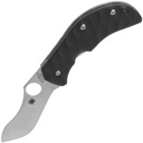 Spyderco Zulu Folding Pocket Knife - Straight Edge, Liner Lock