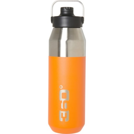 360 DEGREES Stainless Steel Insulated Wide Mouth Bottle with Sip Cap - 34 oz., Pumpkin - PUMPKIN ( )