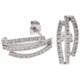 Stanley Creations 10K White Gold Earrings - Diamond Accents