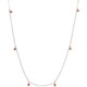Stanley Creations Bead Station Necklace - Sterling Silver