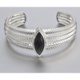 Stanley Creations Cuff Bracelet - Sterling Silver, Smoky Quartz