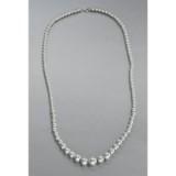 Stanley Creations Graduated Bead Necklace - Sterling Silver
