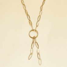 Stanley Creations Short Oval Necklace in Goss - Closeouts