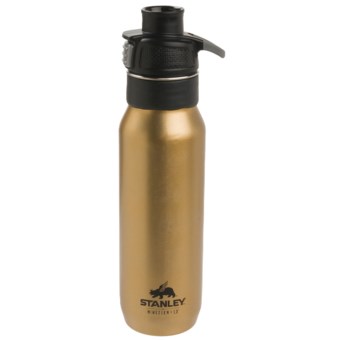 Stanley One-Handed Water Bottle - 24 fl.oz., BPA-Free in Gold