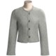 Stapf Short Boiled Wool Jacket with Notched Cuffs (For Women)