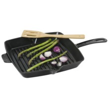 Staub American Square Grill Pan - Cast Iron in Black - Closeouts