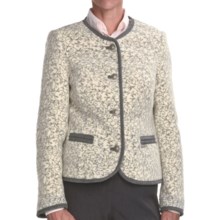 Steinbock Tyrolian Wool Blazer (For Women) in White - Closeouts