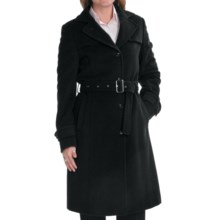 Steinbock Wool-Angora Coat (For Women) in Black - Closeouts
