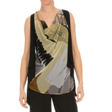 Stella Carakasi Unexpected Shirt - 2-Piece, Sleeveless (For Women) in Mesh Print - Closeouts