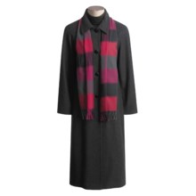 Stephanie Mathews Wool-Blend Coat (For Women) in Charcoal - Closeouts