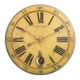 Sterling & Noble 29” Frameless Pendulum Wall Clock
