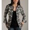 Black Stetson Black Plaid Shirt - Flannel, Long Sleeve (For Women)