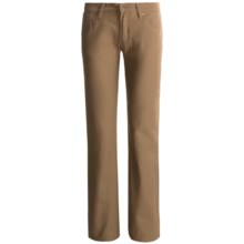 Stetson Brushed Slick Pants - 5-Pocket, Bootcut (For Women) in Tan - Closeouts