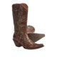 Stetson Handmade Cowboy Boots - Cross Overlay, Rivets (For Women)