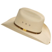 Stetson Kissimmee Cowboy Hat - Straw (For Men and Women) in Natural - Closeouts