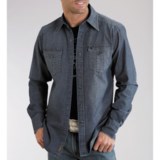 Stetson Original Rugged Denim Shirt - Snap Front, Long Sleeve (For Men)