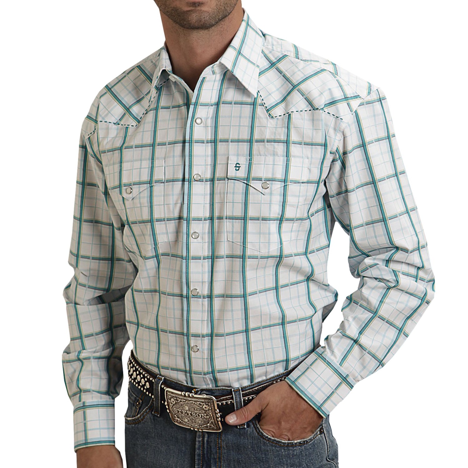 snap on long sleeve shirts