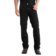 Stetson Slim Fit Straight-Leg Denim Jeans (For Men) in Black Rinse - Closeouts