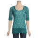 Stetson Swirl Burnout Shirt - Short Sleeve (For Women)