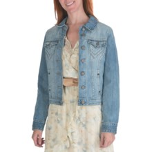Stetson Vapor Wash Jacket - Denim (For Women) in Blue - Closeouts