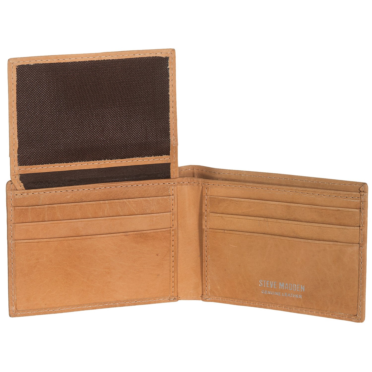 brown steve madden wallet